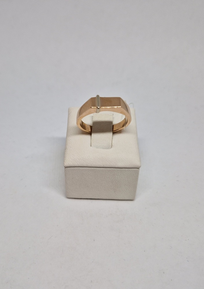 КОЛЬЦО ПЕЧАТКА без камня (Au 585)