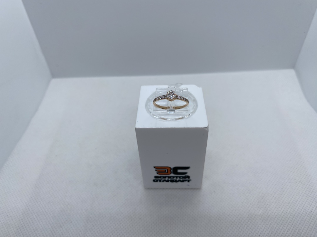 КОЛКМИ585 КОЛЬЦО С КАМНЯМИ (Au 585)