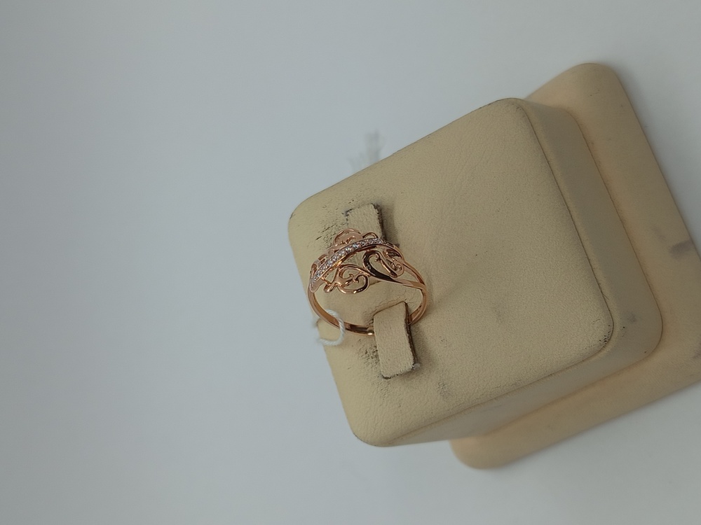 КОЛКМИ585 КОЛЬЦО С КАМНЯМИ (Au 585)