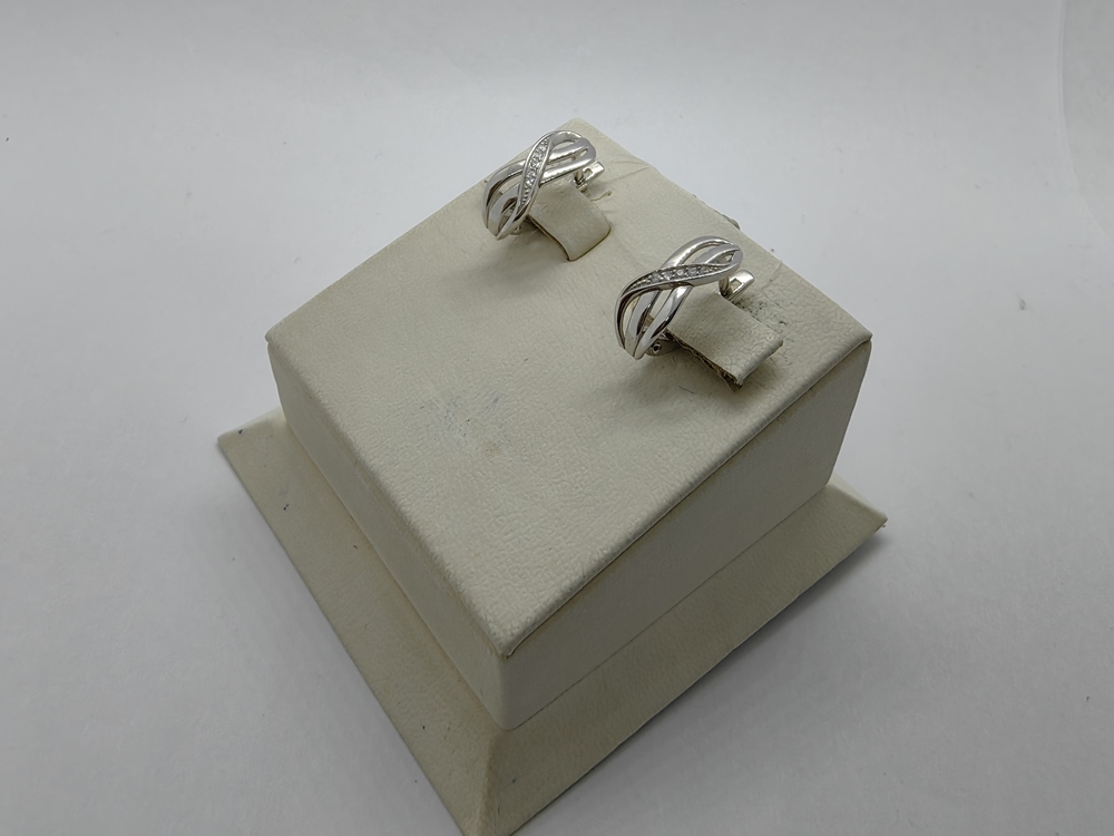 СЕРЬГИ С КАМНЯМИ (Au 585)