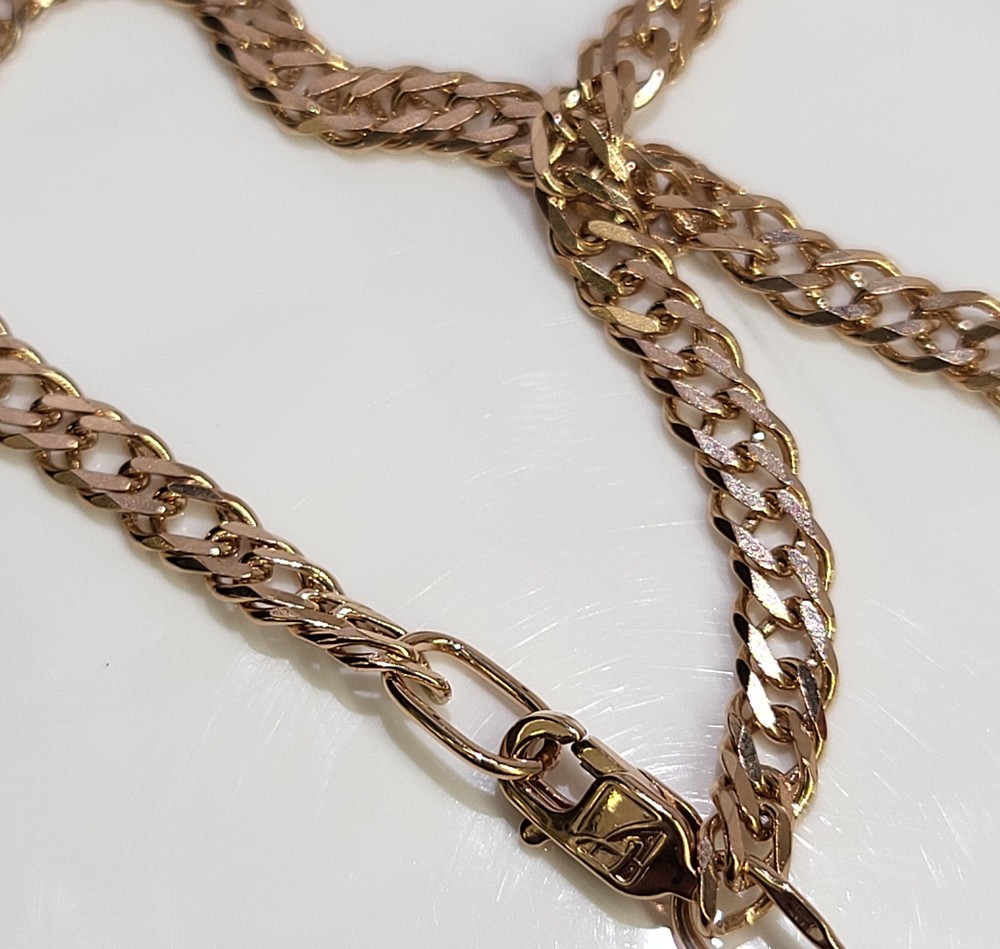 ЦЛР2585 ЦЕПЬ ПОЛНОВЕСНАЯ Ромб двойной (Au 585)