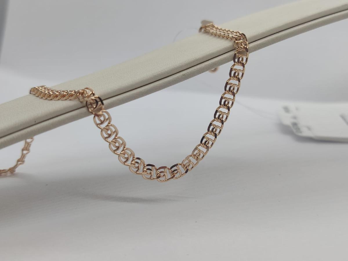 БРАСЛЕТ ПОЛНОВЕСНЫЙ Лав (Au 585)