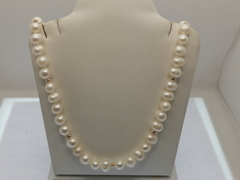 КОЛЬЕ ЖЕМЧУГ (Au 585)