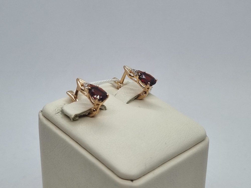 СЕРЬГИ С КАМНЯМИ (Au 585)