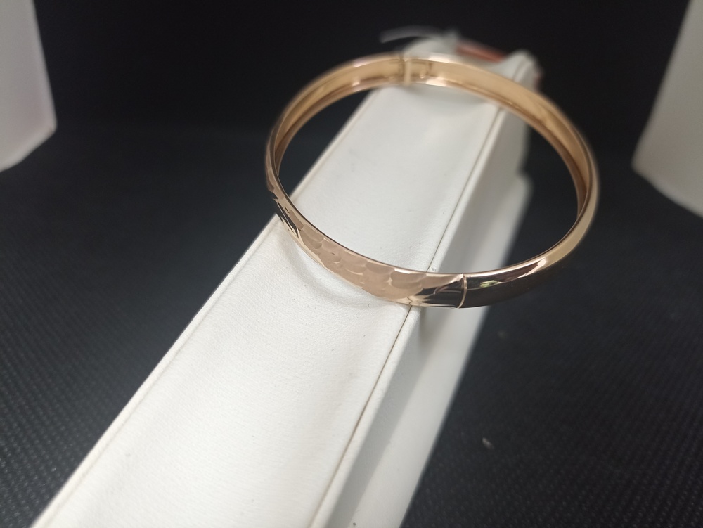 А 022176 БРАСЛЕТ ЖЕСТКИЙ без камня (Au 585)