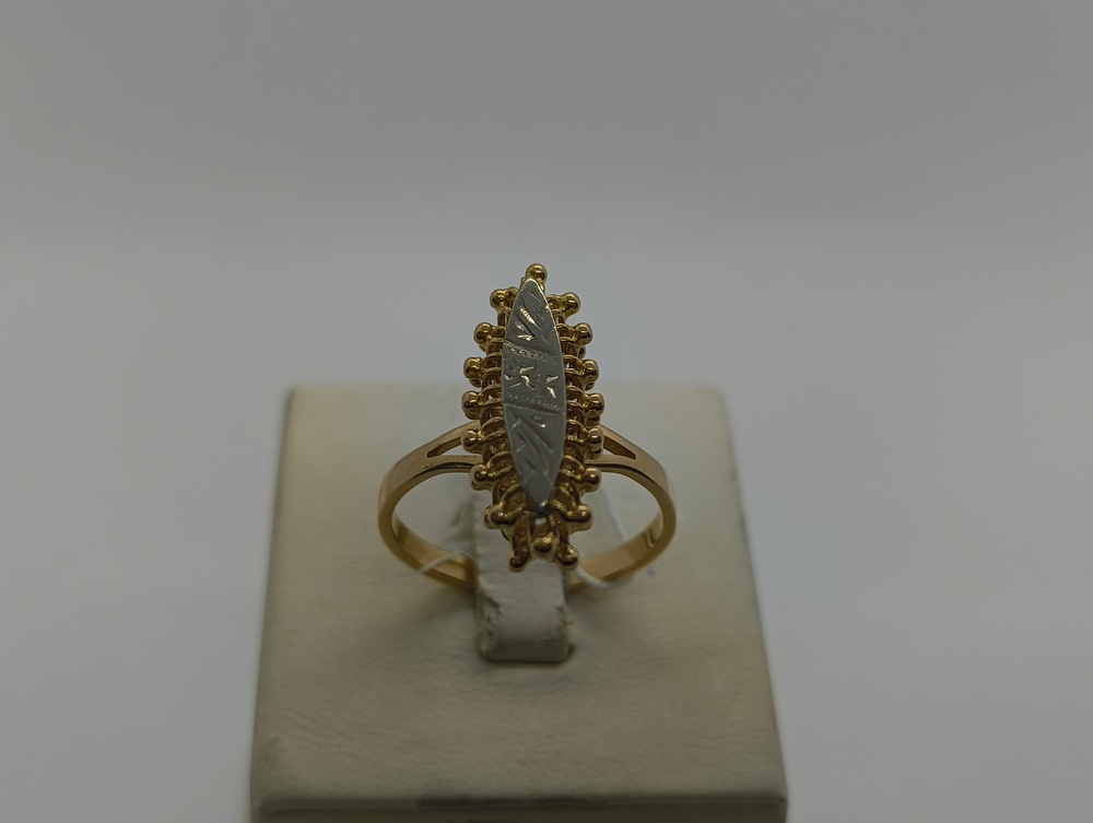 КОЛБКМ583 КОЛЬЦО БЕЗ КАМНЯ (Au 583)