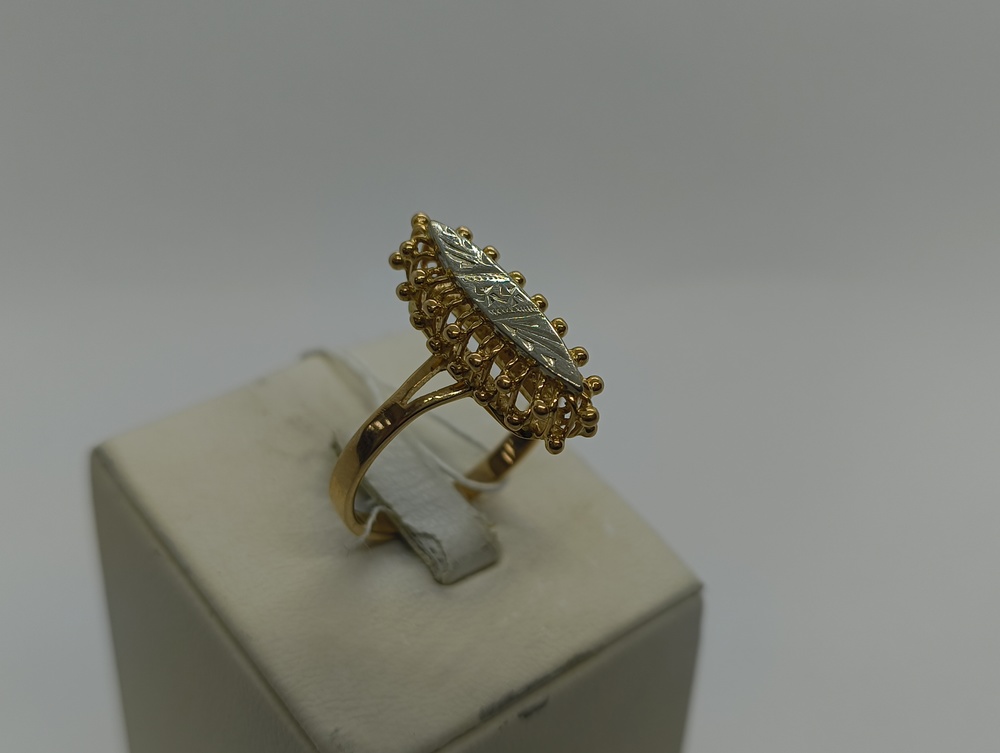 КОЛБКМ583 КОЛЬЦО БЕЗ КАМНЯ (Au 583)