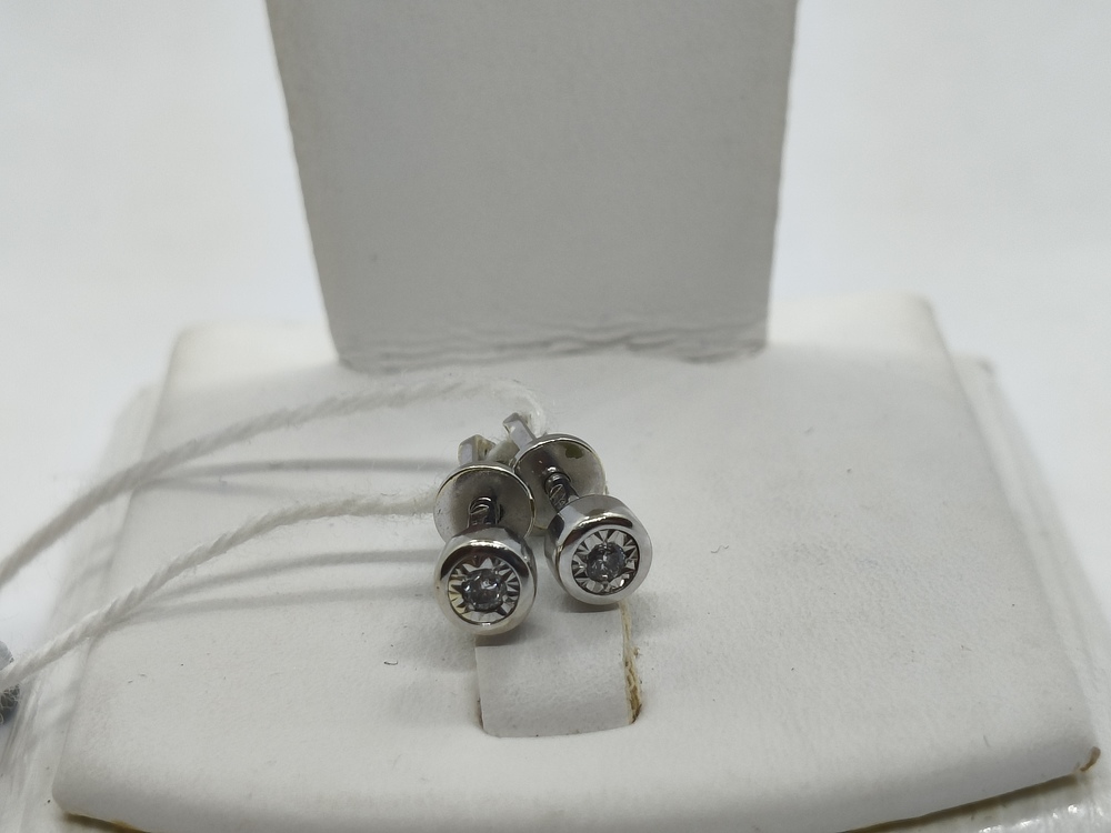 СЕРЬГИ БРИЛЛИАНТ (Au 585)