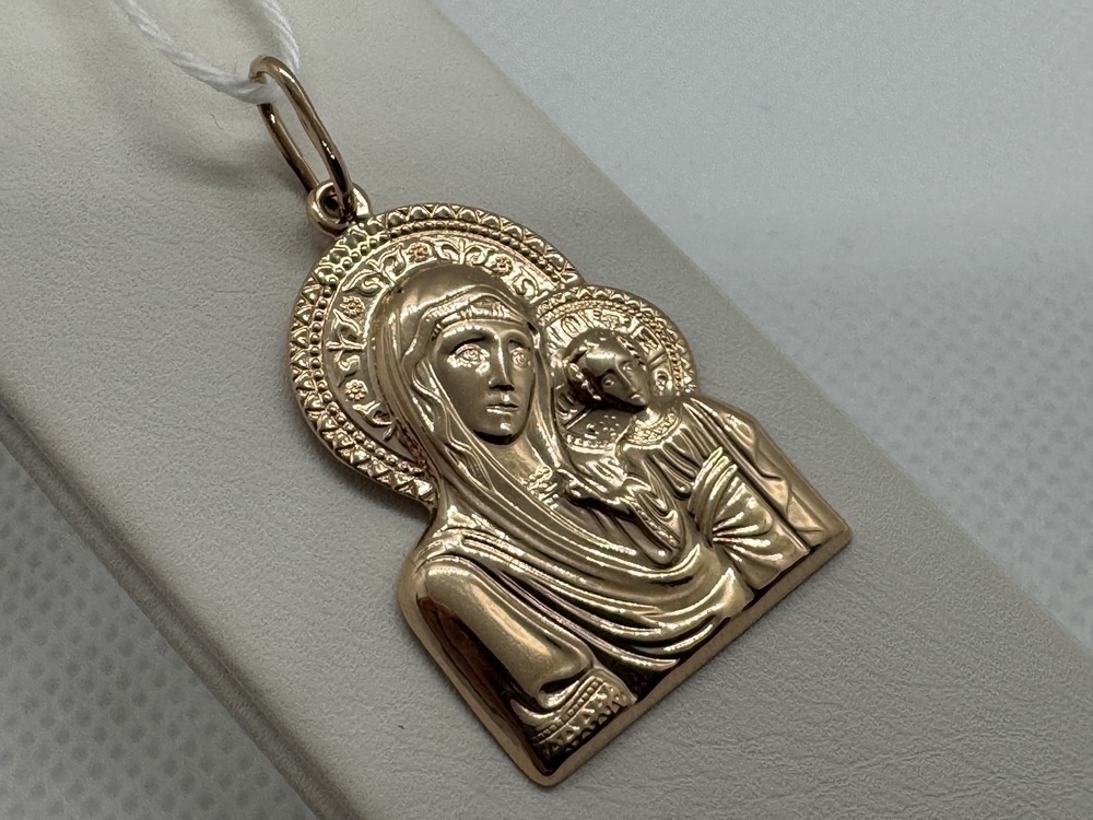 ПОДИБК585 ПОДВЕСКА ИКОНА БЕЗ КАМНЯ (Au 585)