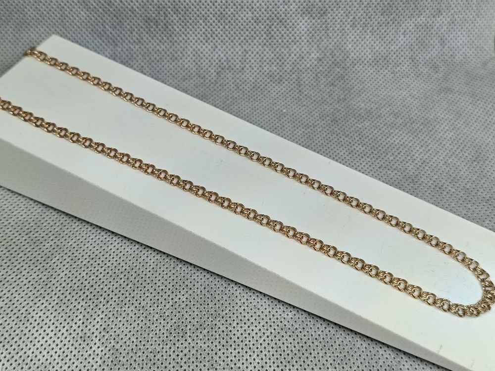 ЦЛБС585 ЦЕПЬ ПОЛНОВЕСНАЯ Бисмарк (Au 585)