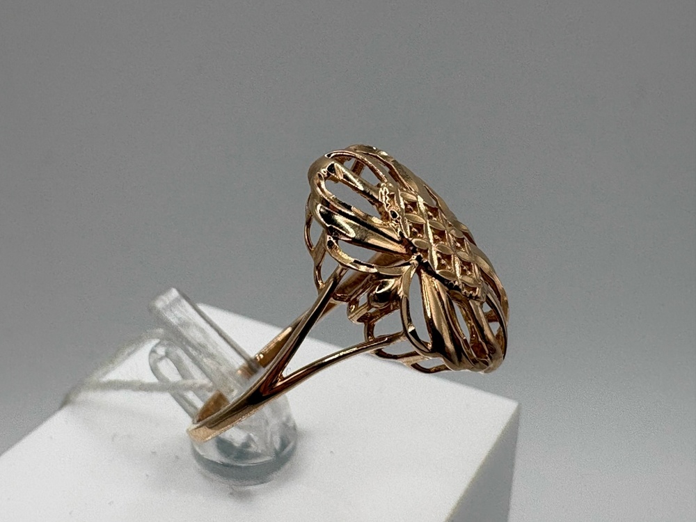 КОЛБКМ585 КОЛЬЦО БЕЗ КАМНЯ (Au 585)