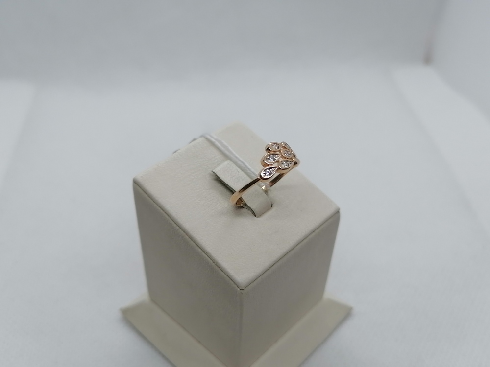 КОЛКМИ585 КОЛЬЦО С КАМНЯМИ (Au 585)