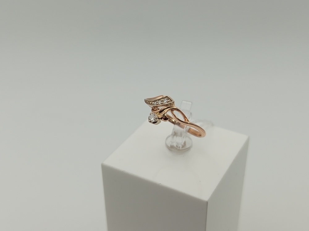 КОЛЬЦО БРИЛЛИАНТ Au 585