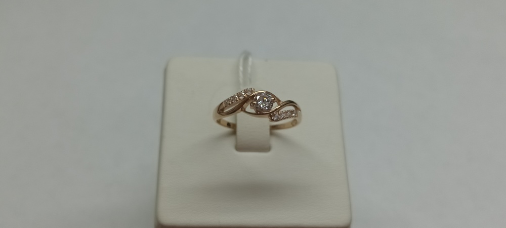 КОЛКМИ585 КОЛЬЦО С КАМНЯМИ (Au 585)