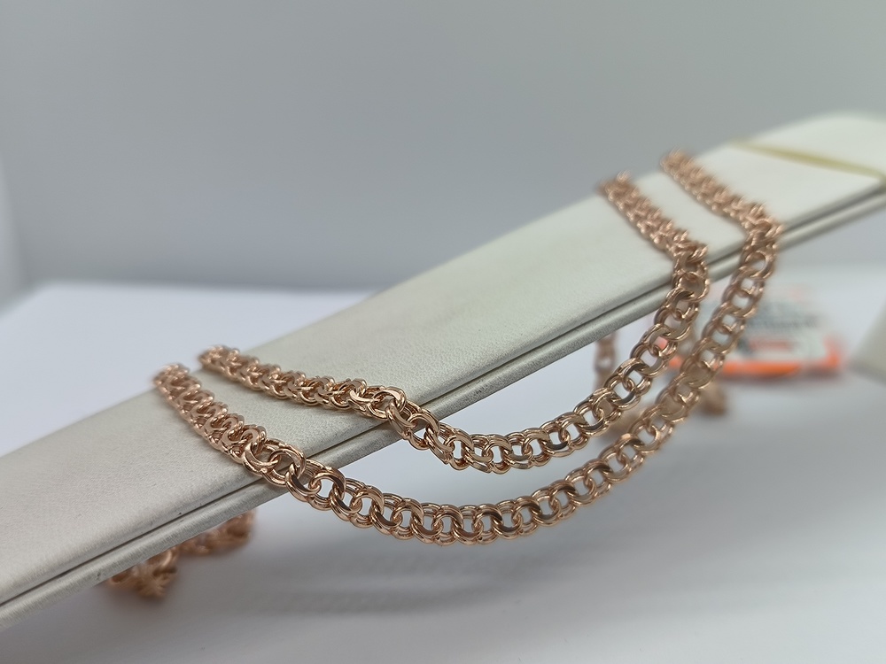 ЦЕПЬ ПОЛНОВЕСНАЯ Бисмарк (Au 585)