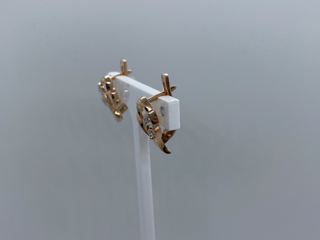 СЕРЬГИ С КАМНЯМИ (Au 585)