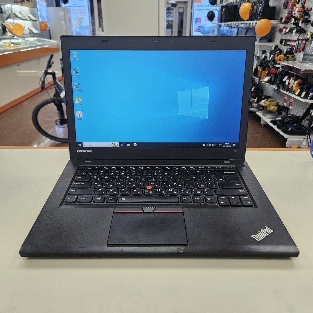 Ноутбук Lenovo ThinkPad; Core i5-5300U, Intel HD Graphics 5500, 8 Гб, 512 GB, Нет