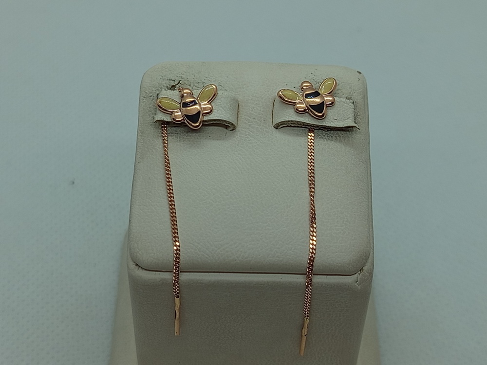 СПРО585 СЕРЬГИ ПРОДЕВКИ (Au 585)