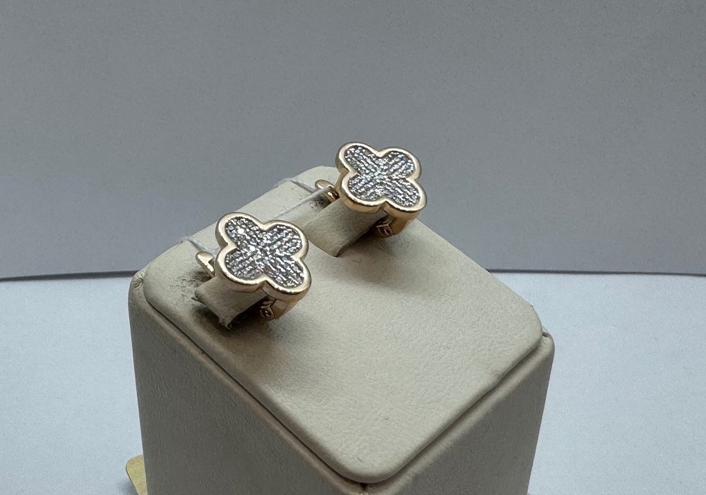 СЕРЬГИ С КАМНЯМИ (Au 585) СЕРЬГИ С КАМНЯМИ (Au 585)