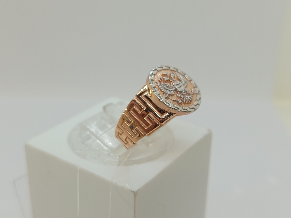 КОЛЬЦО ПЕЧАТКА без камня (Au 585)