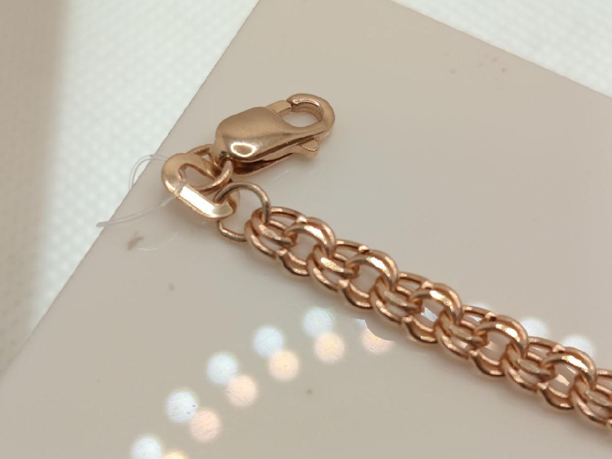 НБ 12-316ПГ БРАСЛЕТ ПУСТОТЕЛЫЙ (Au 585)