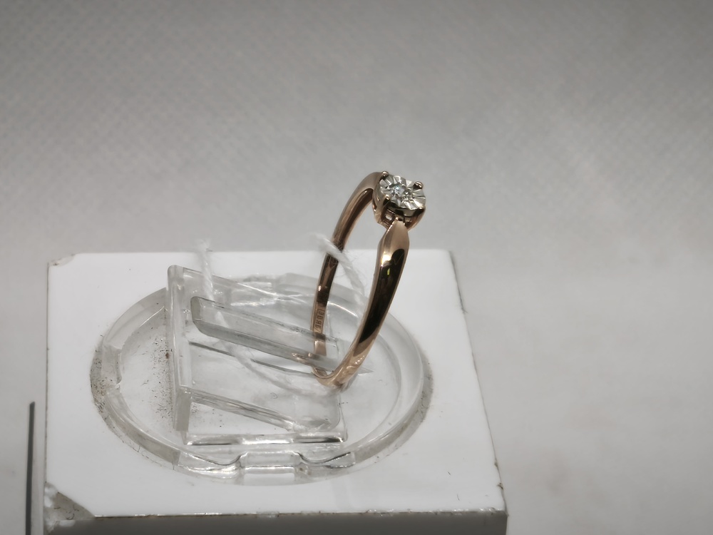 КОЛЬЦО БРИЛЛИАНТ Au 585