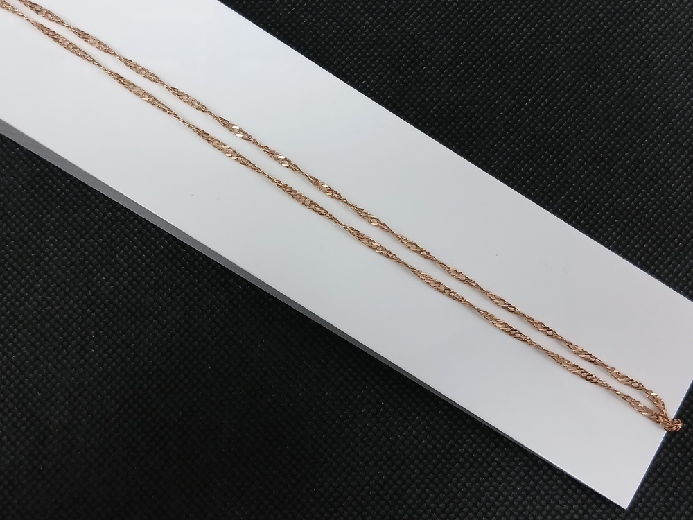 ЦЛСИ585 ЦЕПЬ ПОЛНОВЕСНАЯ Сингапур (Au 585)