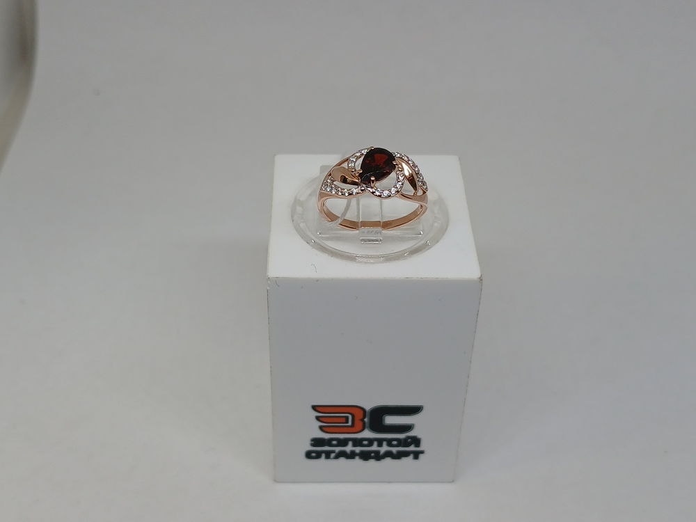 КОЛКМИ585 КОЛЬЦО С КАМНЯМИ (Au 585)