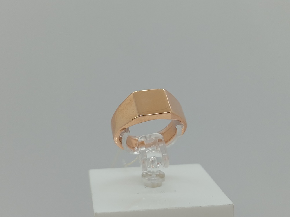 01-0061 КОЛЬЦО ПЕЧАТКА без камня (Au 585)