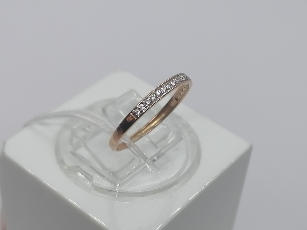 КОЛКМИ375 КОЛЬЦО С КАМНЯМИ (Au 375)