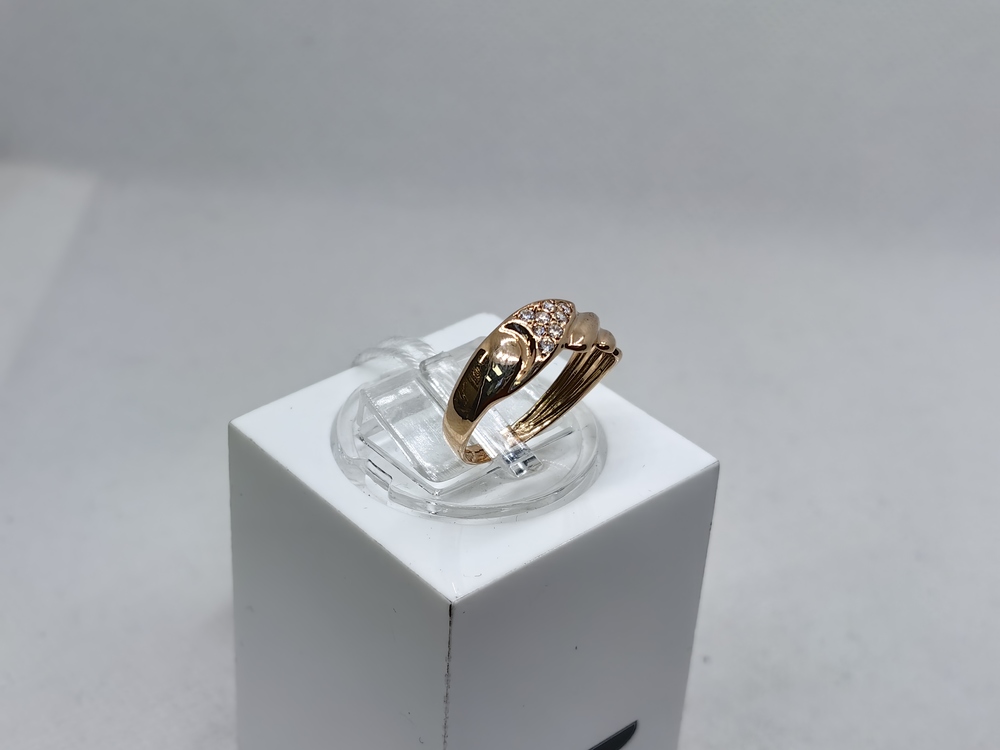 КОЛКМИ585 КОЛЬЦО С КАМНЯМИ (Au 585)