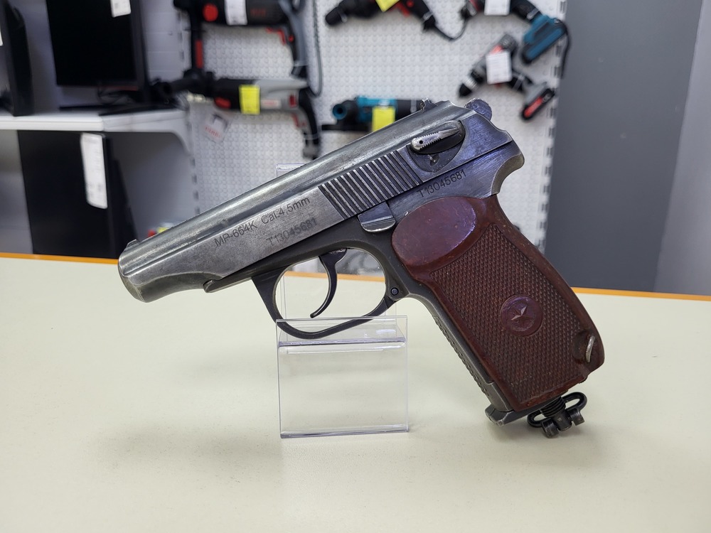 Пистолет пневматический ПМ МР-654К Cal 4.5mm
