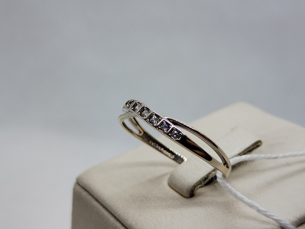 КОЛКМИ585 КОЛЬЦО С КАМНЯМИ (Au 585)