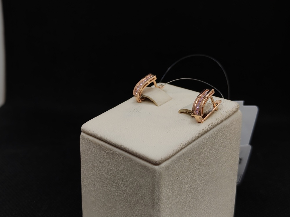 СЕРЬГИ С КАМНЯМИ (Au 585)