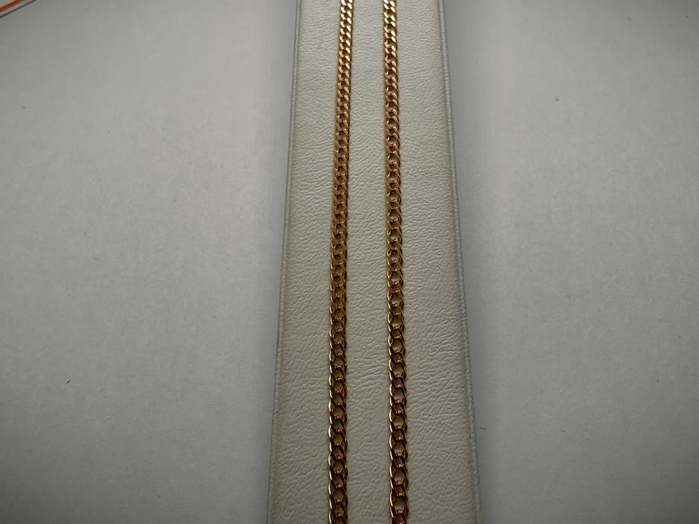 ЦЛР2585 ЦЕПЬ ПОЛНОВЕСНАЯ Ромб двойной (Au 585)