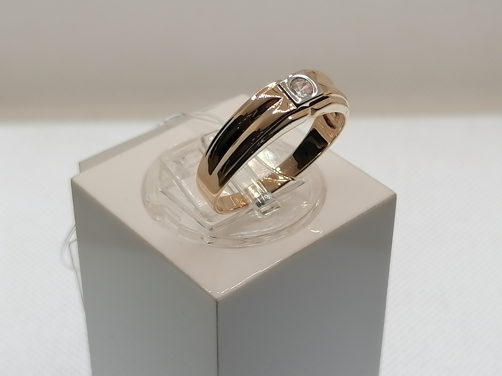018473 КОЛЬЦО С КАМНЕМ (Au 585)