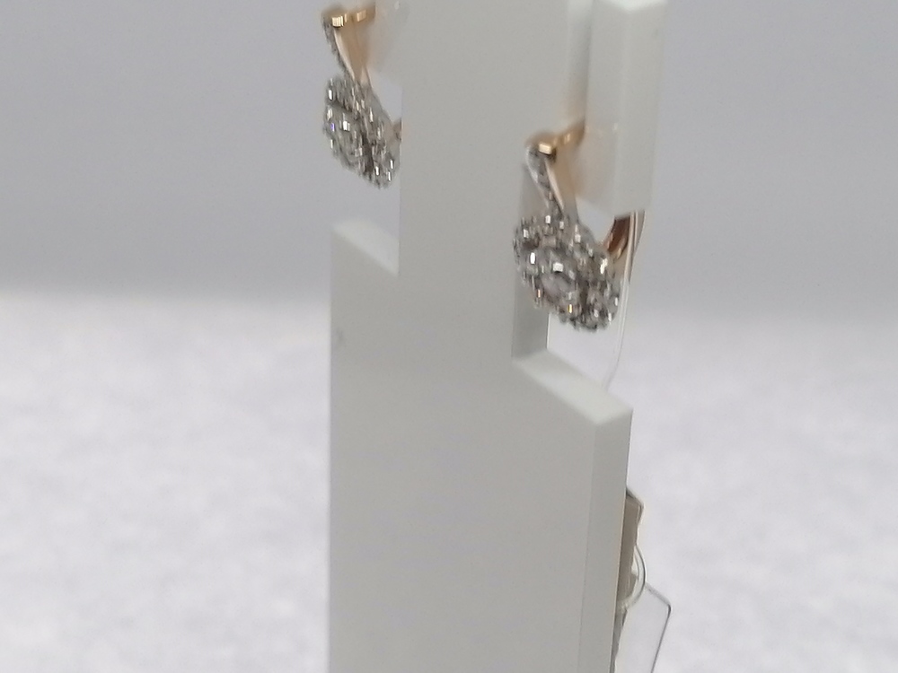 СЕРЬГИ БРИЛЛИАНТ (Au 585)