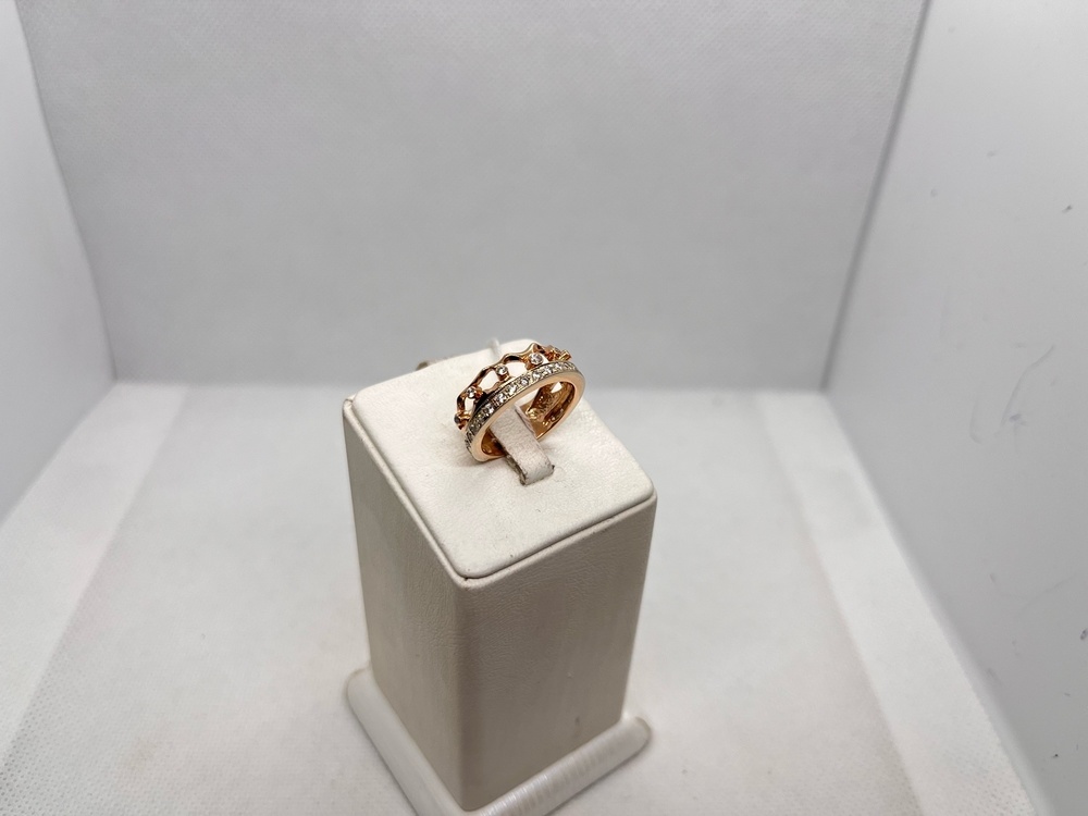 КОЛКМИ585 КОЛЬЦО С КАМНЯМИ (Au 585)