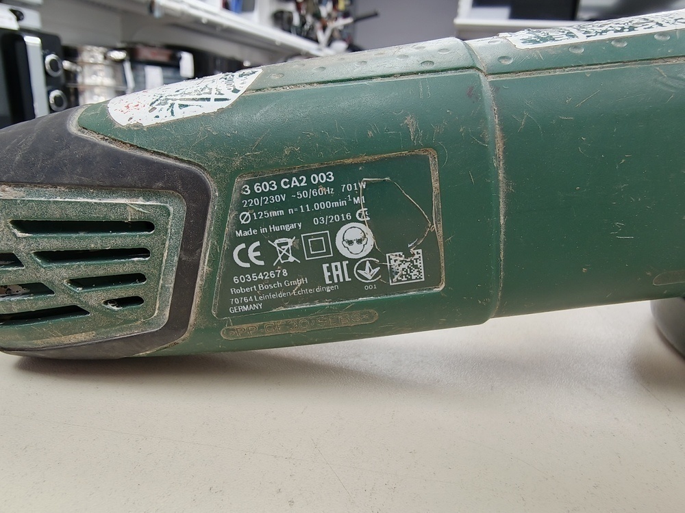 Угловая шлифмашина Bosch PWS 700-125
