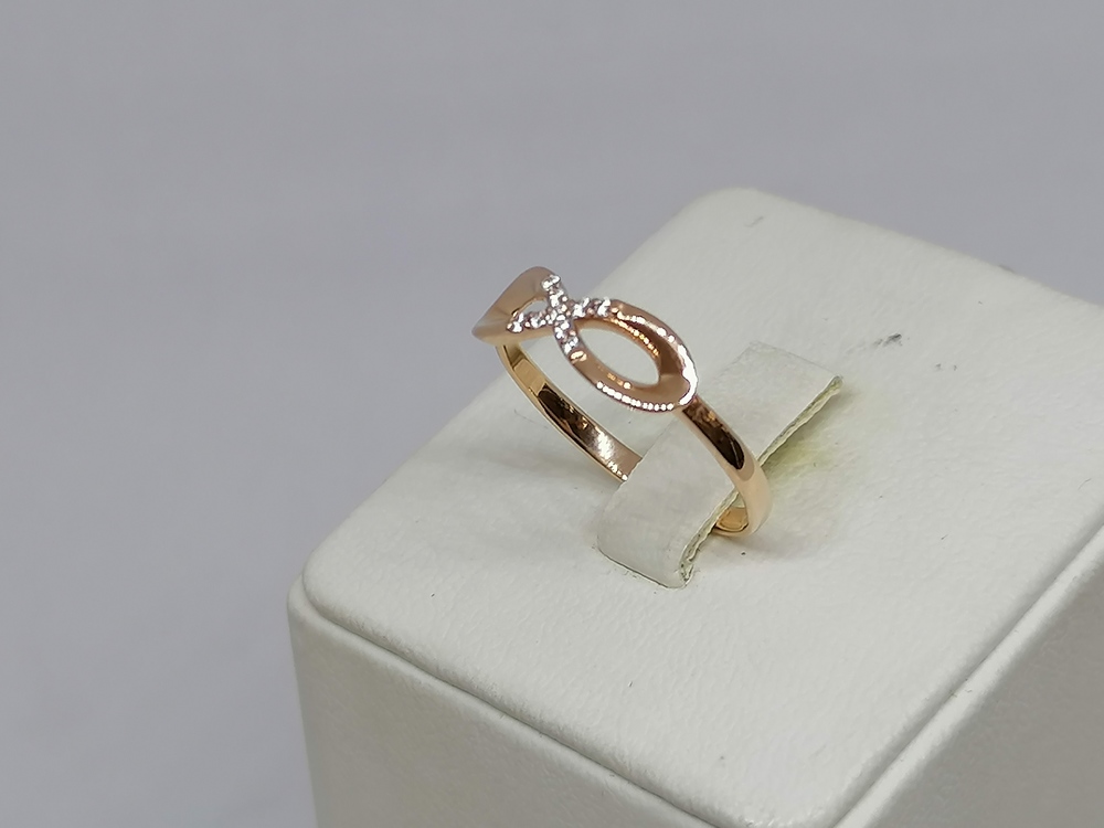 КОЛКМИ585 КОЛЬЦО С КАМНЯМИ (Au 585)