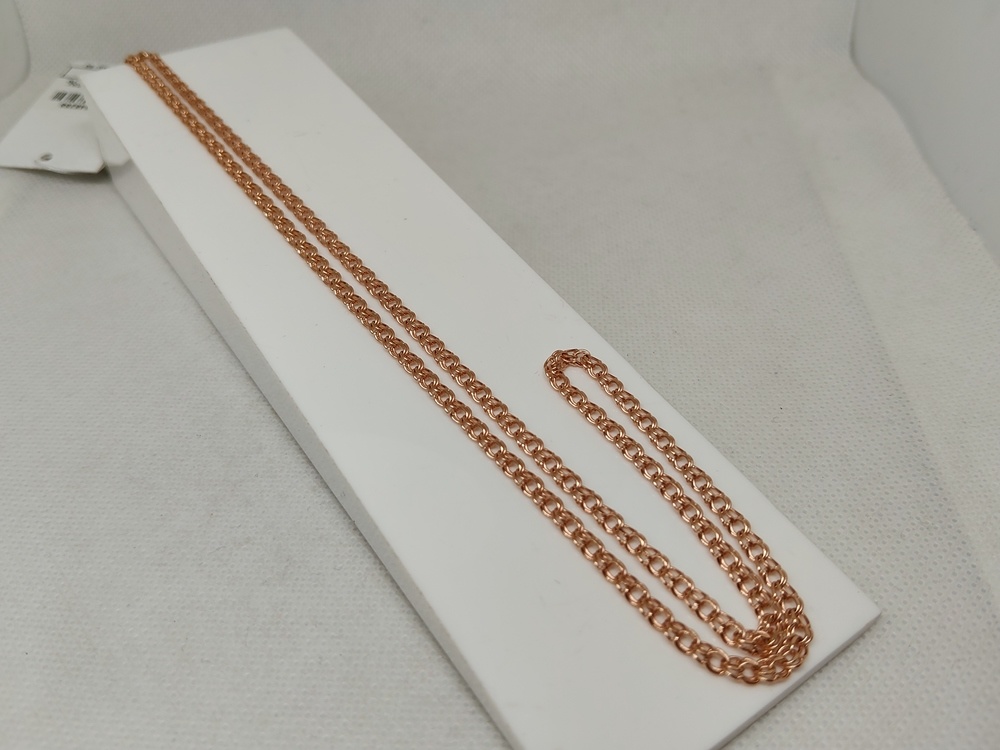 ЦЕПЬ ПУСТОТЕЛАЯ Бисмарк (Au 585)