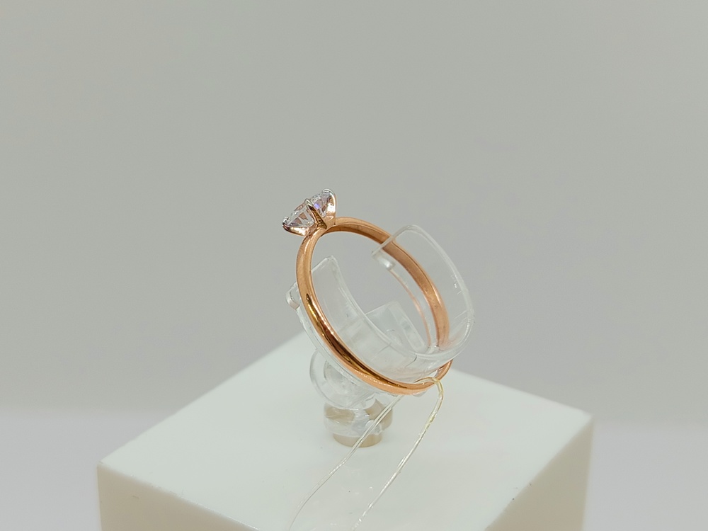 КОЛЬЦО С КАМНЕМ (Au 585)