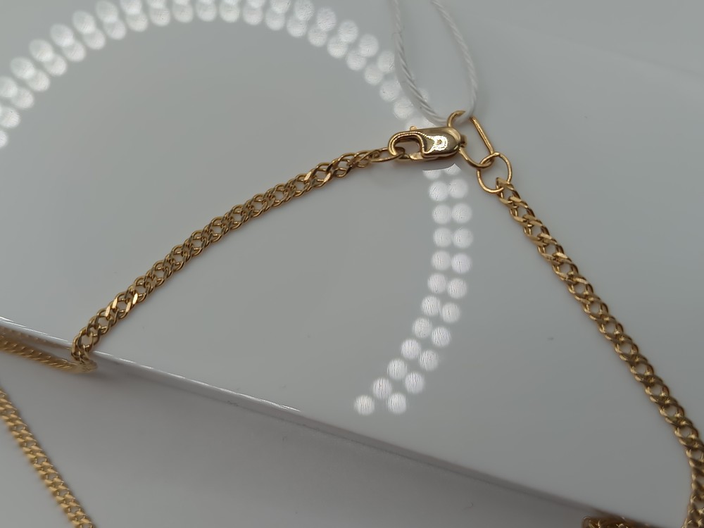 ЦЛР2585 ЦЕПЬ ПОЛНОВЕСНАЯ Ромб двойной (Au 585)