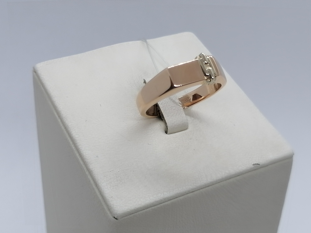 КОЛЬЦО ПЕЧАТКА без камня (Au 585)