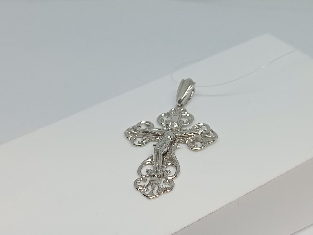 ПОДВЕСКА КРЕСТ без камня (Au 585)