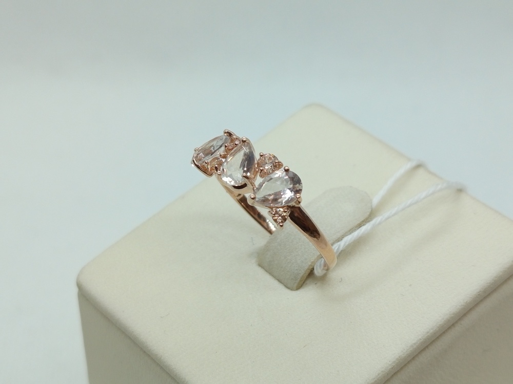 КОЛКМИ585 КОЛЬЦО С КАМНЯМИ (Au 585)