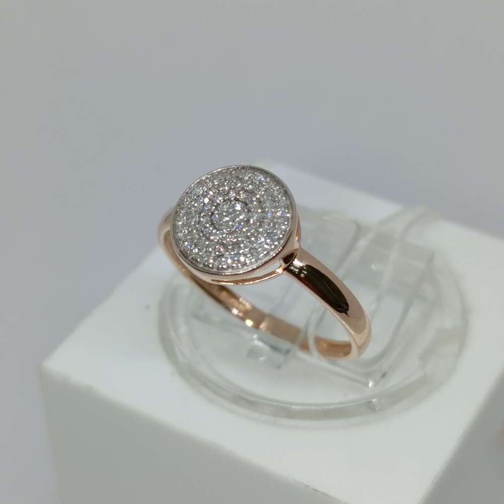 КОЛЬЦО БРИЛЛИАНТ Au 585