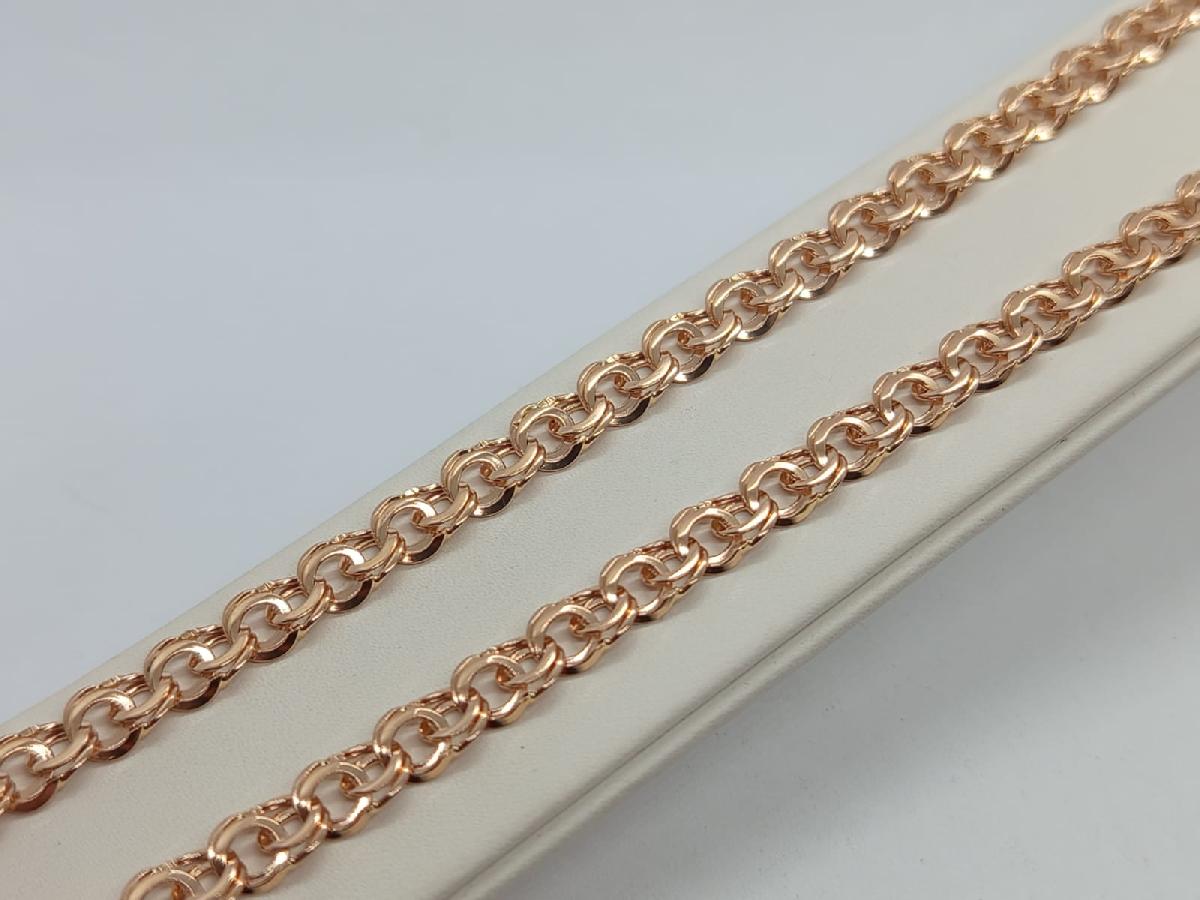 ЦЕПЬ ПОЛНОВЕСНАЯ Бисмарк (Au 585)