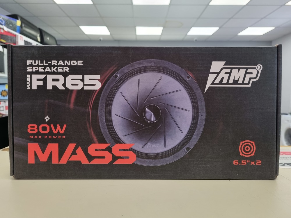Автоакустика передняя AMP MASS FR65;