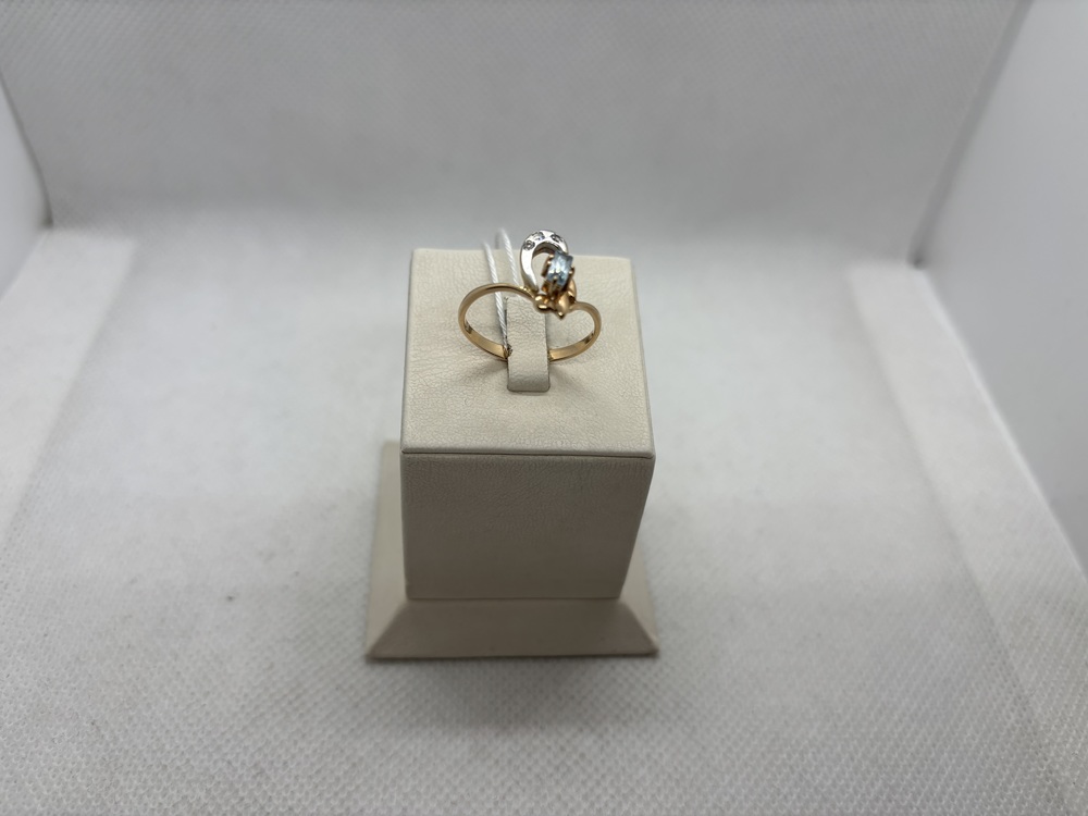 КОЛКМИ585 КОЛЬЦО С КАМНЯМИ (Au 585)